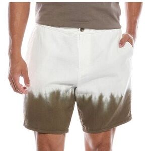 Paige Men’s Dip Dye Cotton Shorts
